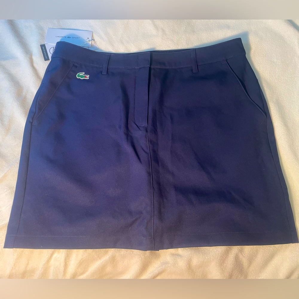 NWT LACOSTE SPORT NAVY GOLF SKIRT
